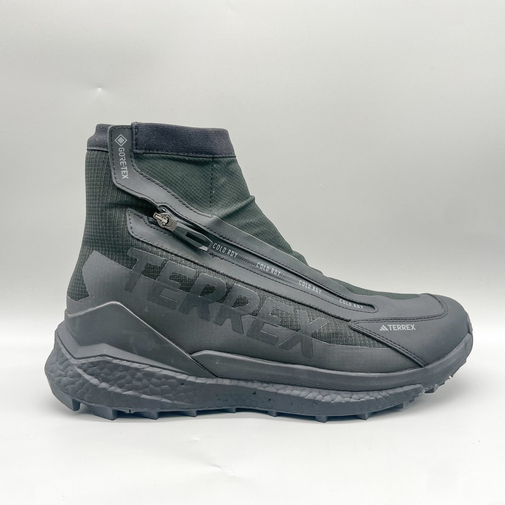 Adidas Mens 12 Terrex Free Hiker 2.0 GoreTex Hiking Boots Black Waterproof Trail